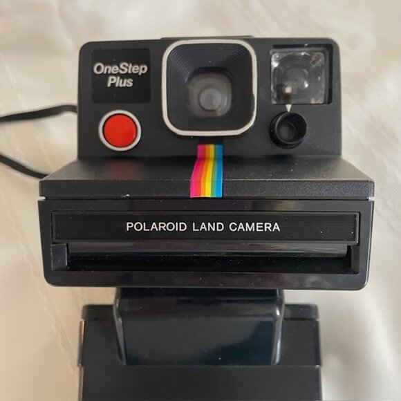 Vintage Polaroid One Step Plus Land Black Camera w/Q- Light flash - Untested - Picture 6 of 6